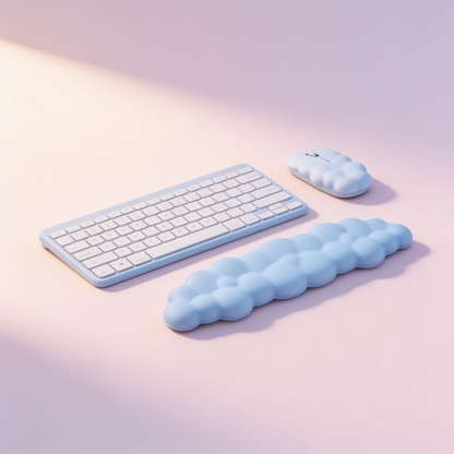 Smartsitters Cloud Design Mouse Pad — studio hero